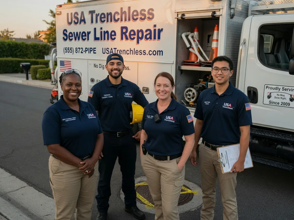 Sewer Line Repair company in Hughes, AR